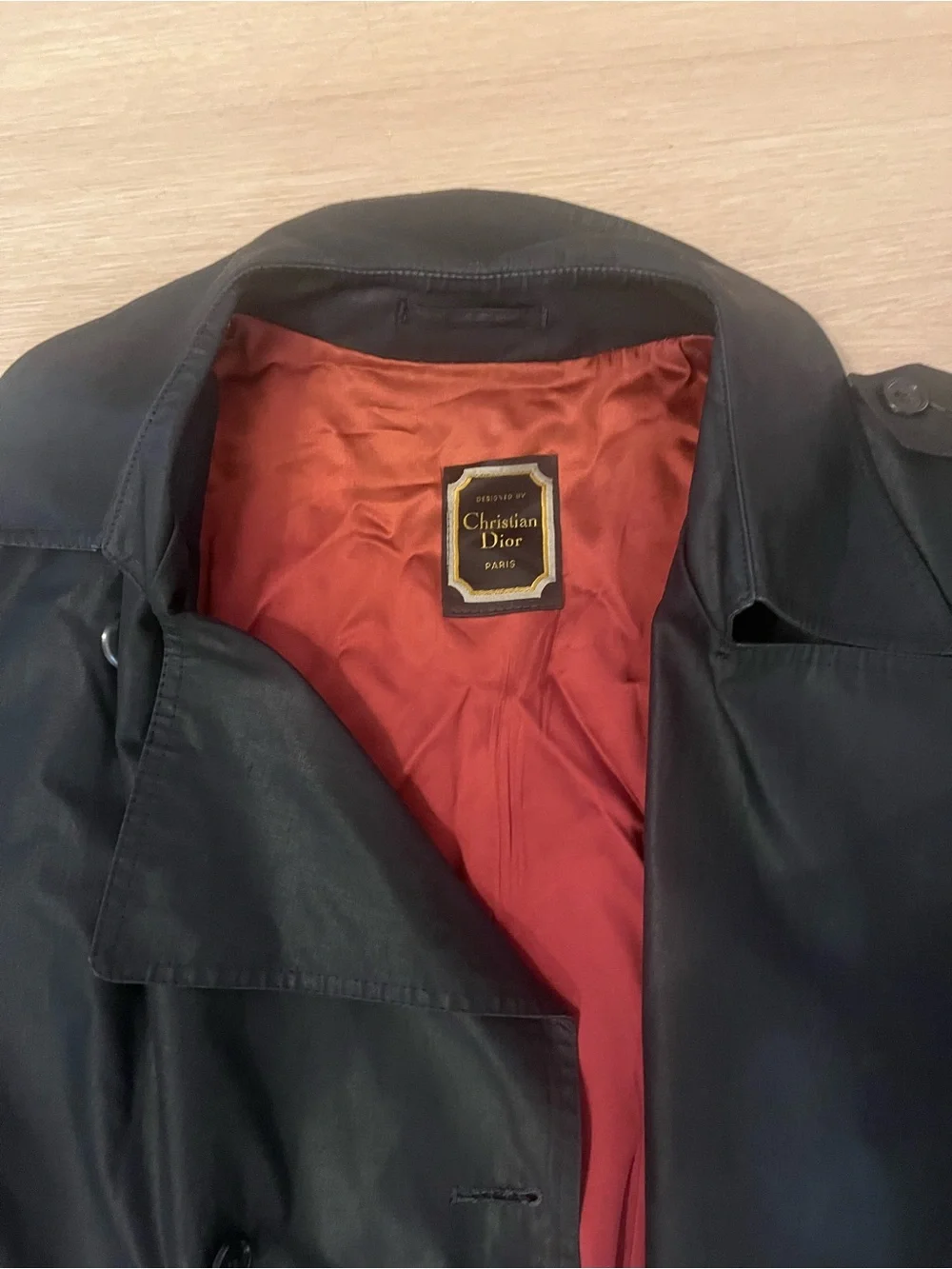 Christian Dior trench coat
